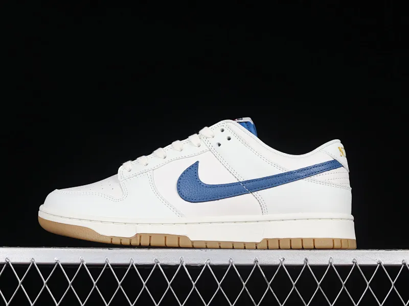 All categories Nk SB Dunk series Nk SB Dunk Low low-top sneakers Nk Dunk Low Retro raw rubber white and blue SB smashed backboard fashion casual sneakers DX3198-133